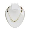 Natural-Crystals-Grey-Jasper-and-Australian-Zebra-Jasper-with-Golden-Hematite-Crystal-Neck-Chain-for-Protection,-Strength,-and-Positivity
