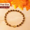Gold-Plated-Elemental-Rudraksha-Bracelet-for-Women-–-8-Inches-Length