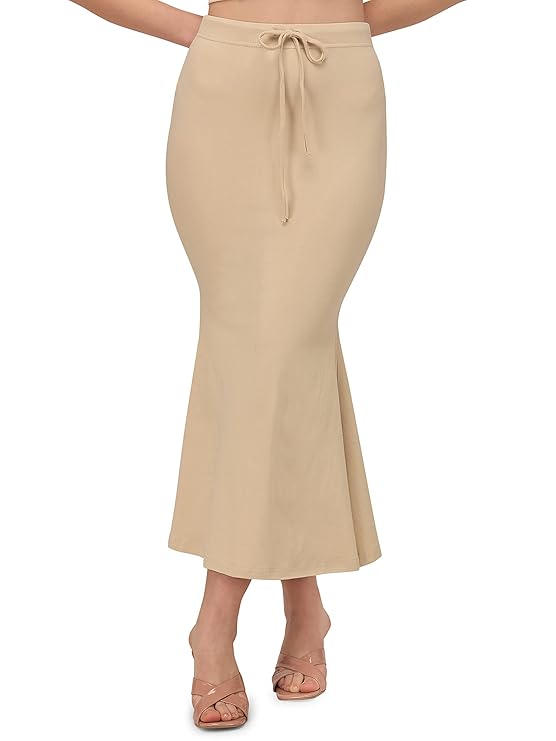 Stretchable-Saree-Shapewear-Petticoat-for-Women,-Cotton-Blended-Petticoat,-Skirts-for-Women,-Shape-Wear-Dress-for-Saree