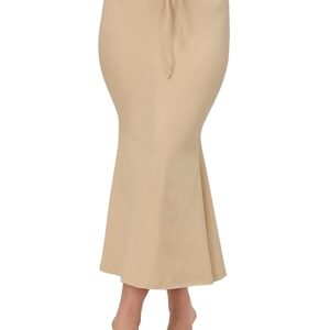 Stretchable-Saree-Shapewear-Petticoat-for-Women,-Cotton-Blended-Petticoat,-Skirts-for-Women,-Shape-Wear-Dress-for-Saree