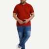 Solid-Cotton-Rich-Polo-T-Shirt|-Collar-Tshirts|-Half-Sleeves|-Plain-Regular-Fit