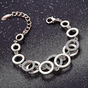 Latest-Collection-Gold-Plated-Combo-of-2-Bracelet-for-Women-and-Girls-(Rose-Gold)